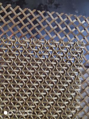 Partition Wall Divider Architectural Metal Mesh Custom Anodized Decorative Sheet