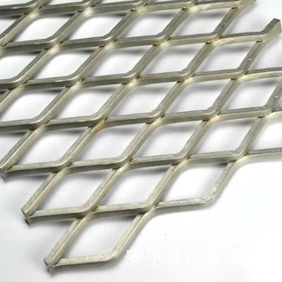 Heavy Duty 1.5mm Stainless Steel Expanded Metal Mesh For Catwalk Platform
