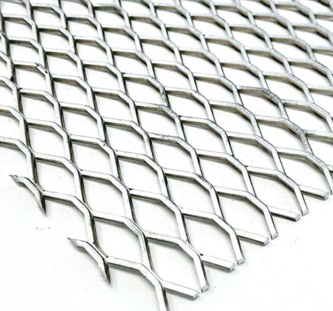XG11 Raised Catwalk Expanded Metal ASTM A123 Expanded Metal Steel Grating