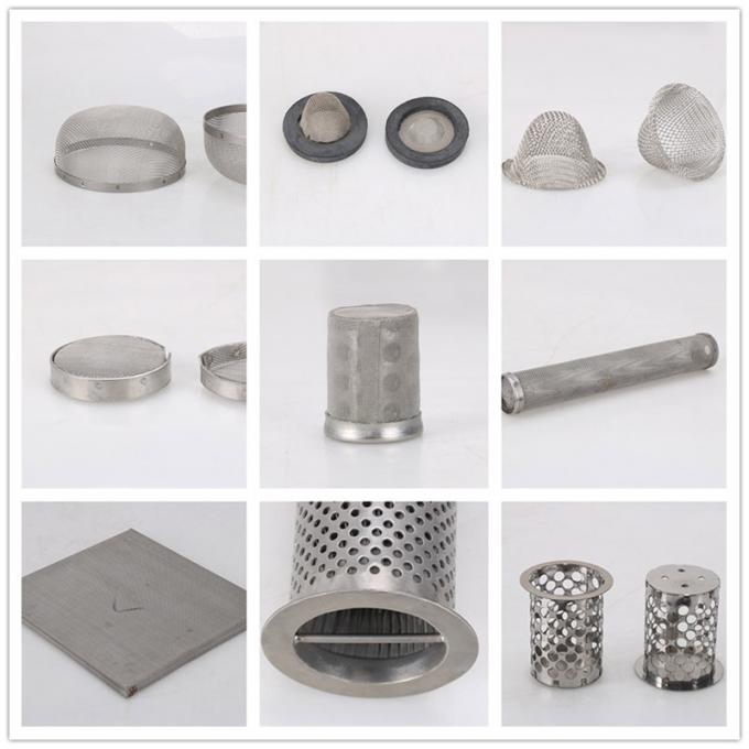 Round Hookah Bowl 0.15mm Wire Mesh Filter For Smoking Pipe