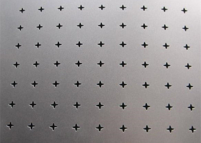 The Plum Blossom Hole Aluminum Plate Perforated Metal Sheet For
