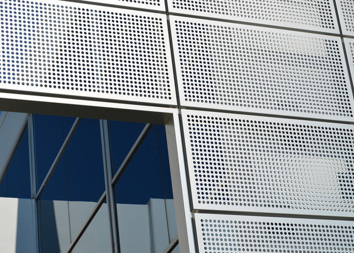 Punching Hole Anodizing Aluminum Architectural Screen Panels