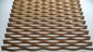 Building Decoration PVDF Aluminum Expanded Metal Mesh  Corrosion Protection