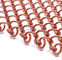 Colorful Decorative Metal Coil Drapery Chain Link Mesh Curtain