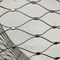 Cable Balustrade Stainless Steel Rope Mesh Bird Garden / Zoo Cage Fence