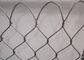 Flexible AISI 304 Architectural Wire Rope Mesh 40*40mm 50*50mm Opening