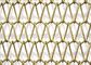 Fireproof 4mm Architectural Wire Mesh Stainless Steel Decorative Woven Metal