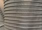 4-10mm V Shaped Wedge Wire Screens Cylinder 25 Micron Slot