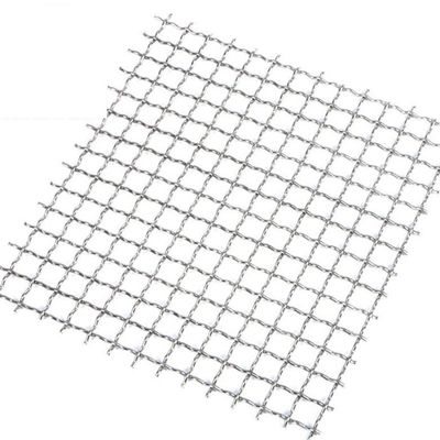 Sus 304 Crimped Woven Wire Mesh For Stainless Steel Vibrating Screen