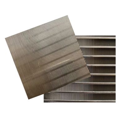 Ss 304 316 Wedge Wire Screens Slot Well Johnson Welded Mesh For Mining Industry