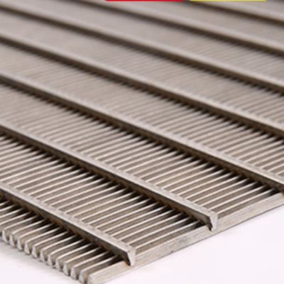 20mm 316 Stainless Steel Wedge Wire Screen V Shaped Wedge Filter Mesh