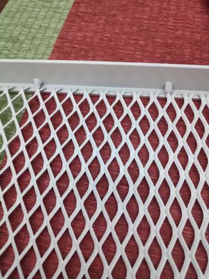 SGS  Powder Coating Decorative Expanded Metal Mesh High Durability