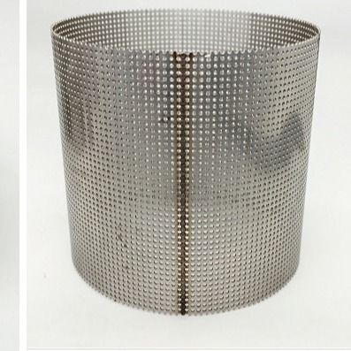 Aluminum Stainless Steel Perforated Metal Filter Tube For Water Well