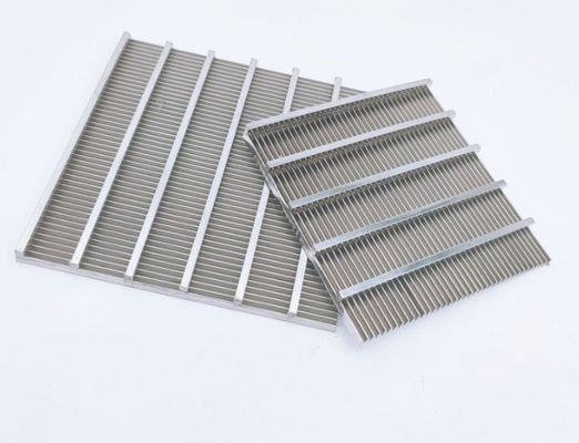 0.2mm Wedge Wire Screens Welded Flat Panel Customized