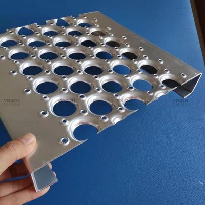 Aluminum Round hole Perf O Grip Safety Grating For Walkway Platform