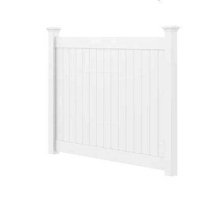Privacy Vinyl Plastic Fence Panel Garden Waterproof Pvc Fence For Pool