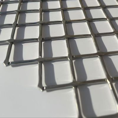 Customized Different Weaving Methods Stainless Steel Panel For Wall Decorative Mesh