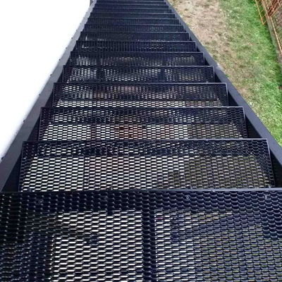 Heavy Duty Hot Dipped Galvanized Steel Expanded Metal Diamond Mesh For Safe Walkways