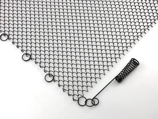 Anti-deform Metal Design Stainless Steel 1.2mm Fireplace Mesh Screens