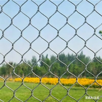 Stainless Steel Wire Rope Mesh for Bridge Anti-Throwing Highway Railway Protection