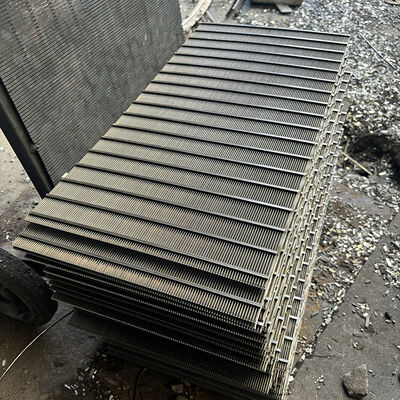 Flat Sheet Design Stainless Steel Wedge Wire Mesh For Filter Screen