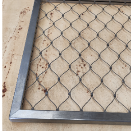 Light Weight SS304/316 Stainless Steel Wire Rope Mesh Zoo Protecting Cable Mesh for Enclosures