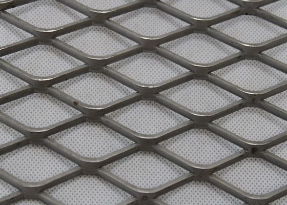 Galvanized Expanded Diamond Metal Sheet 2.0mm-6.0mm Thickness