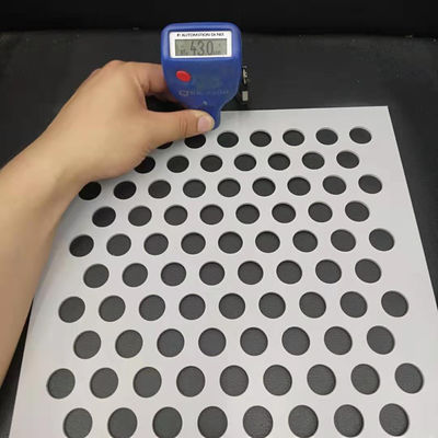 Light Weight Perforated Plastic Sheet With Round Holes