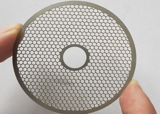 Precision Electronics Perforated Metal Mesh Ultra Fine 0.04mm Hole