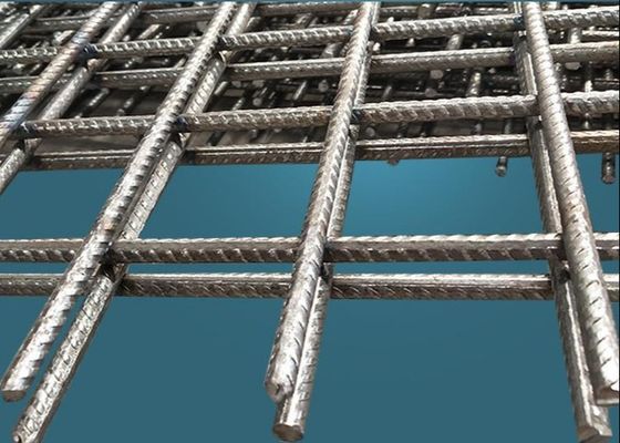 Reinforcing Steel Welded Wire Mesh Panels 6mm Rebar Concrete Iron Mesh