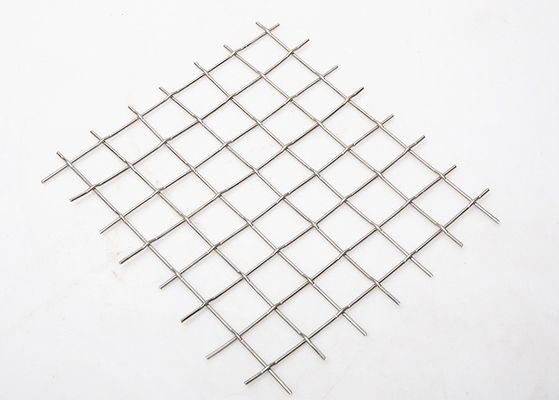 Decorative Galvanized Lock Crimp Woven Wire 1.0m-30m Plain Weave