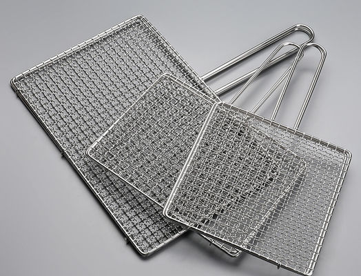 Stainless Steel BBQ Crimped Wire Mesh 304 316 430 Food Grade
