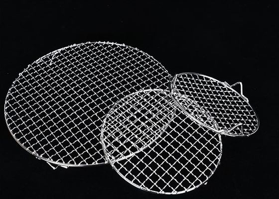 Stainless Steel 316 BBQ Grill Mesh Basket for Roasting Fish