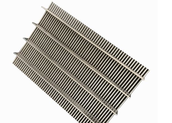 Welded Johnson Wedge Wire Screens 100 Micron 0.02mm Slot Flange