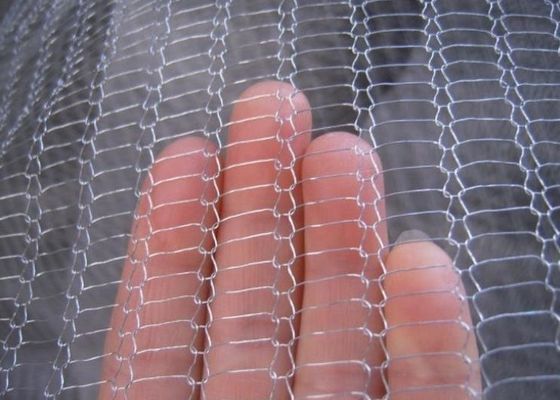 40mm 80mm SS Filter Mesh Woven Flat Knitted Wire Mesh Filter ISO9002
