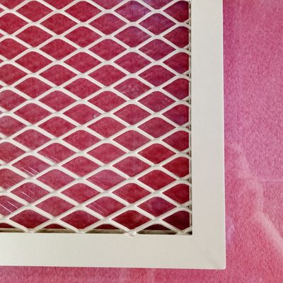 50mm*100mm 2mm Expanded Aluminium Mesh For Indoor And Outdoor Decoration