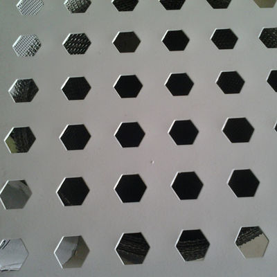 Decoration Mesh 1000x2000mm Perforated Aluminum Panels 0.3mm Thickness