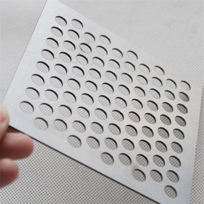 Carbon Steel Round Hole Galvanized Perforated Metal Sheet 1000*2000mm
