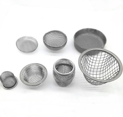 Round Hookah Bowl 0.15mm Wire Mesh Filter For Smoking Pipe