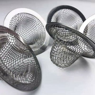 60mm 304 Stainless Steel Wire Mesh Filter Cap Dome Shape