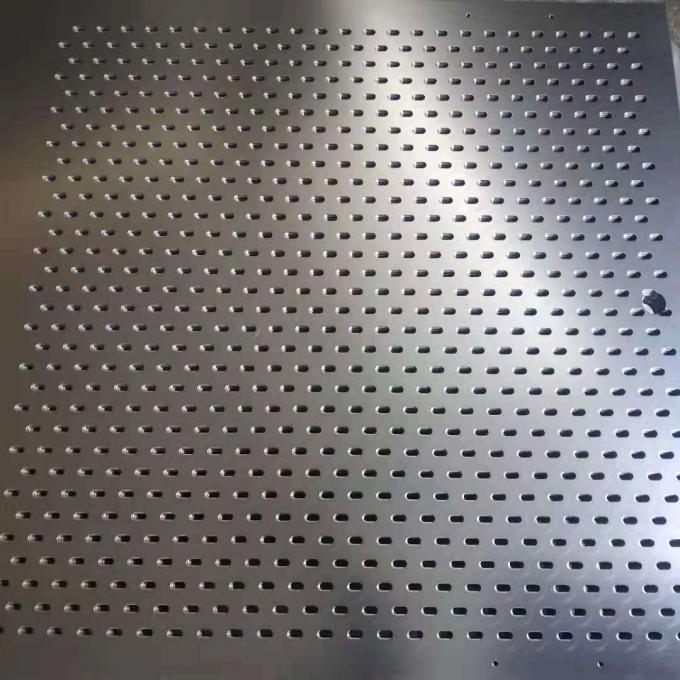 SS201 SS304 Stainless Steel 4x8 Perforated Metal Sheet 2mm Round Hole