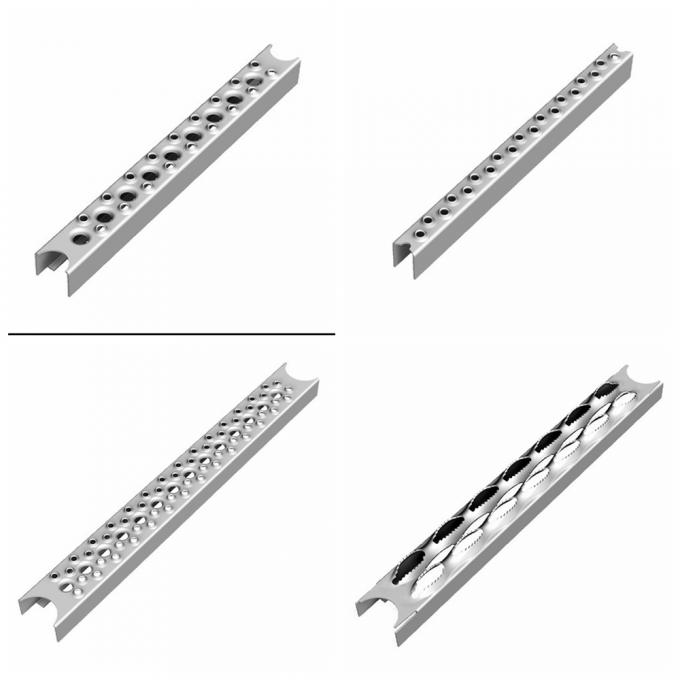 Galvanized Steel Non-Slip Ladder Rung Covers | 13-14 Gauge