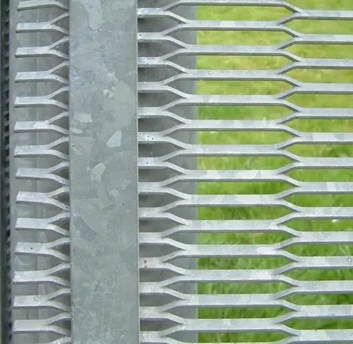 Gothic Style Powder Coated Expanded Metal Mesh For Decoration