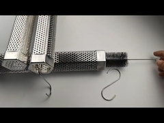 Stainless Steel Perforated Pellet BBQ Smoker Tube    Stain