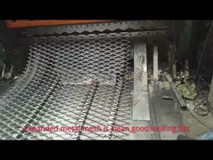 Aluminum decorative expanded metal mesh for building