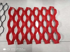 Suspended 1060 3003 Aluminum Expanded Metal Mesh Ceiling Anodized Oxidation