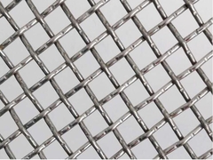 Sus 304 Crimped Woven Wire Mesh For Stainless Steel Vibrating Screen