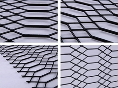 Modern Design Hot Dipped Galvanized Steel Gothic Expanded Metal Mesh