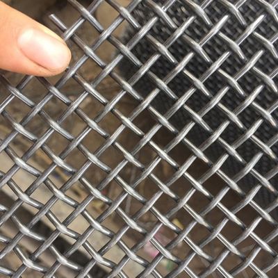 Stone Crusher Vibrating Crimped Wire Mesh for Quarry Screening