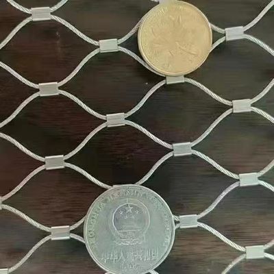 Stainless Steel 304 316 Rope Wire Mesh 2mm 2.5mm 3mm Thickness